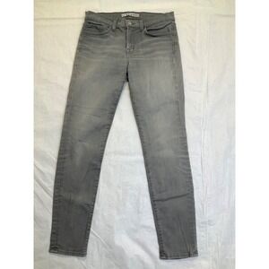 J Brand Skinny Leg Jeans Dare Grey Size 28 Made in California USA